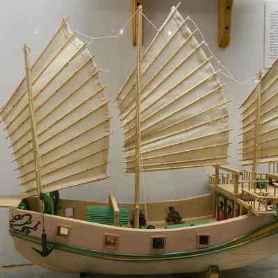 Chinese Junk Ship Model
