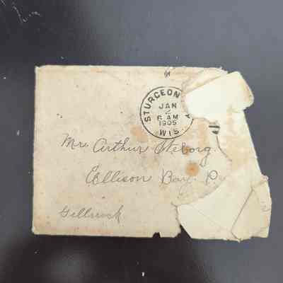 To Arthur Weborg from Lena T. dated December 30, 1904
