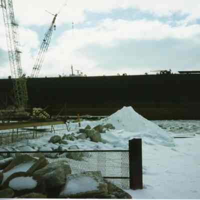 Burns Harbor at Bay Shipbuilding 1995