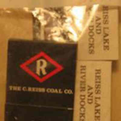 C. Reiss Coal Company Matchbook