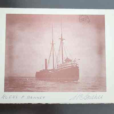 S.S. Rueus p. Ranney Christmas Card