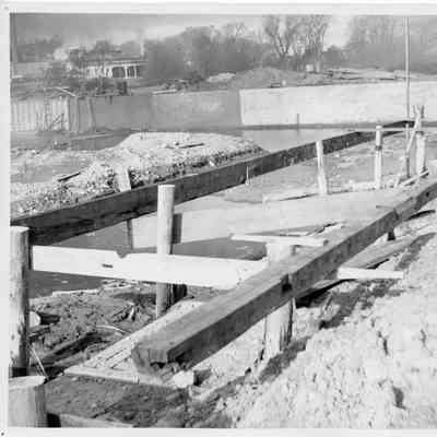 Baudhuin Yacht Harbor Basin Bulkhead Construction 1944