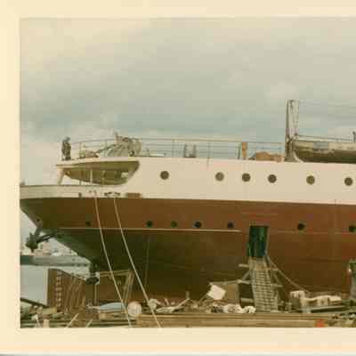 Franz under construction