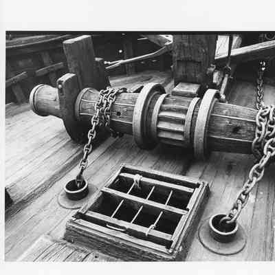 Alvin Clark anchor winch