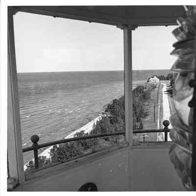 view from Plum Island light tower