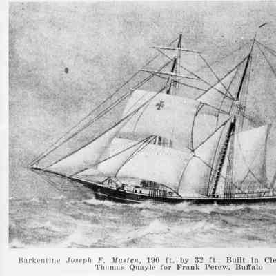 Drawing of Joseph F. Masten