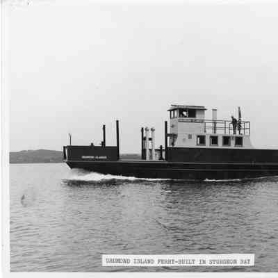 Drummond Island Ferry Drummond Islander underway