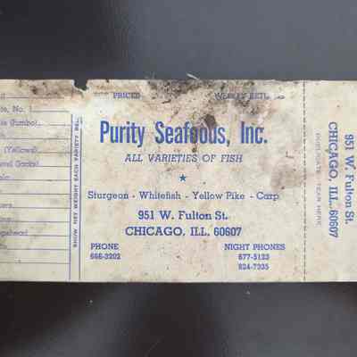 Purity seafoods Chicago Illinois