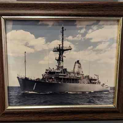 MCM-1 Underway Framed Photographic Print