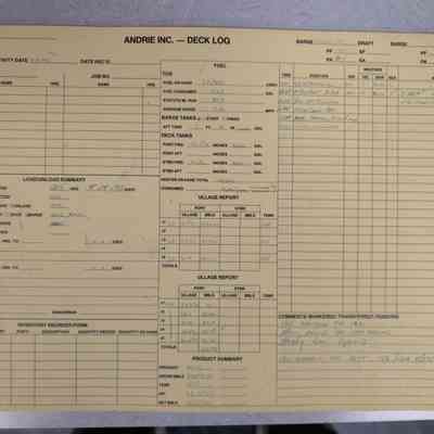John Purves Ship Log