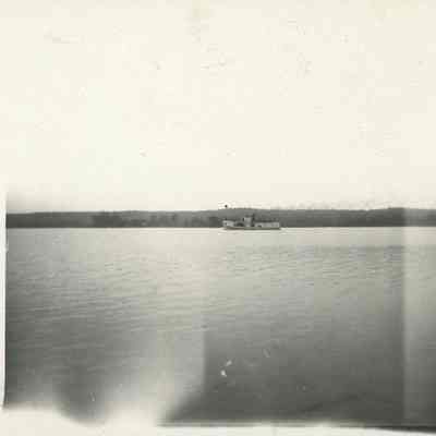 Fish tug Search in distance underway