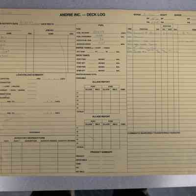 John Purves Ship Log