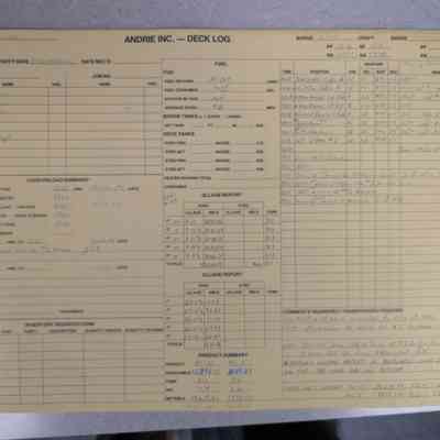 John Purves Ship Log