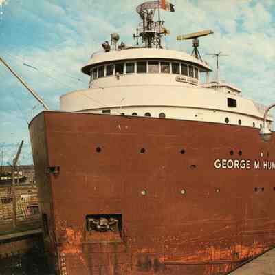 George M. Humphrey at Soo Locks