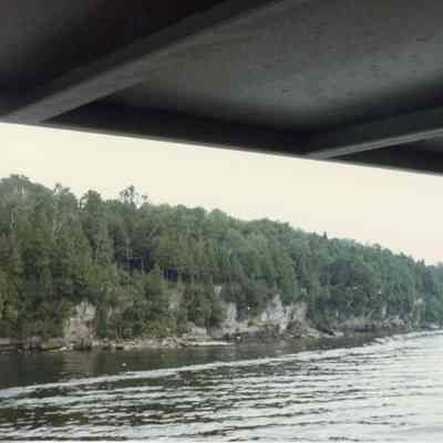 Limestone cliffs of Death's Door 1981