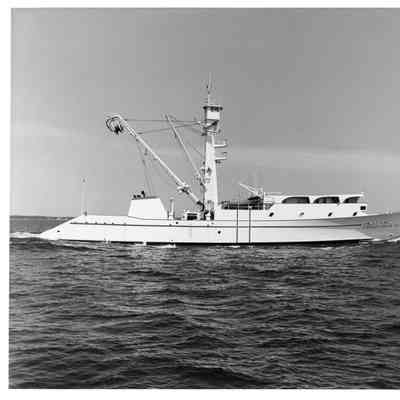 Tuna Seiner Captain Frank Medina underway 1980