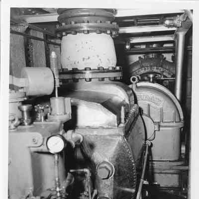 Interior of the SS American April 23, 1953