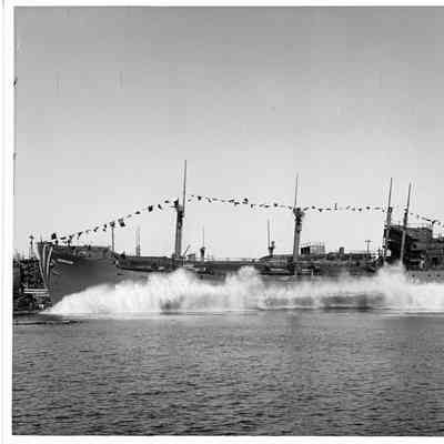 Launching of the Schuyler