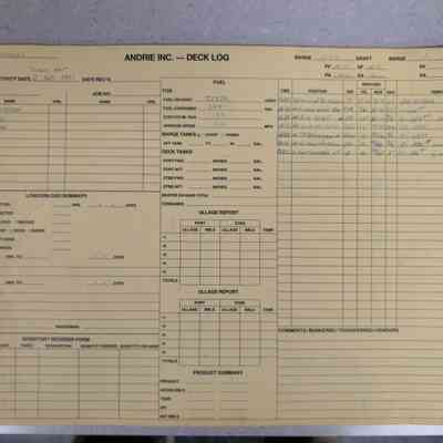 John Purves Ship Log