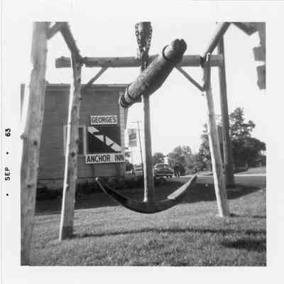 Anchor next to George's Anchor Inn September 1963