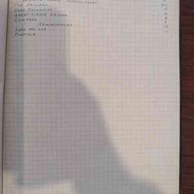 Sailing Navigation notebook