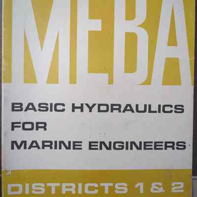 Basic Hydraulics for Marine Engineers