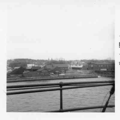 Sturgeon Bay shoreline March 1964