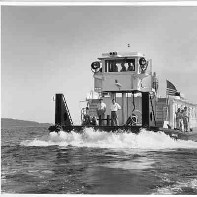 Sea trial of Sandra Marie 85