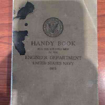 Handy Book for the enlisted men in the Engineer Department 1915