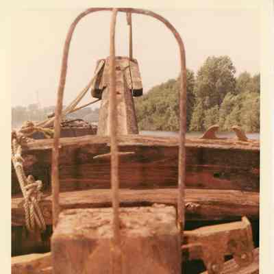 View of Alvin Clark bowsprit