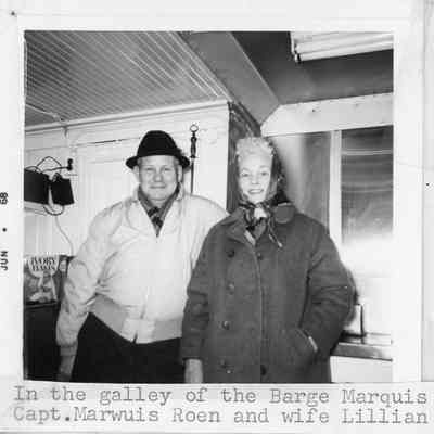 Captain Marquis Roen and Wife Lillian 1967