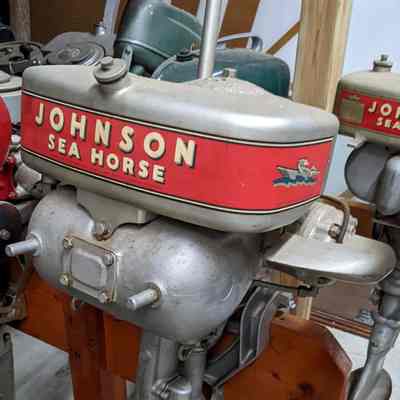 Johnson Twin Outboard Motor