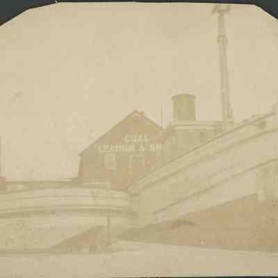 Tugboats Smith and John Hunsader at Leathem and Smith Coal Dock