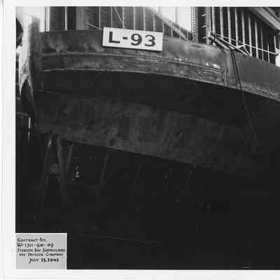 L-93 progress photo July 15, 1941