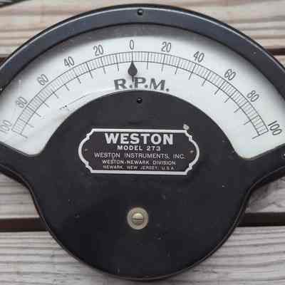 Weston Model 273 RPM Meter