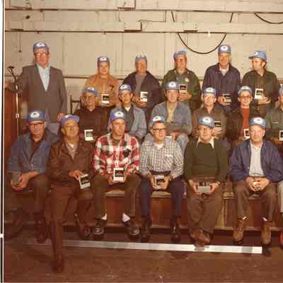 Employees of PBI holding Bulova Accutron