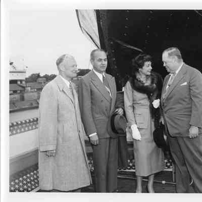 Badger launching party September 6, 1952