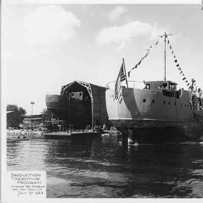 F-26 under construction at SBSB&DD Co. July 27, 1943