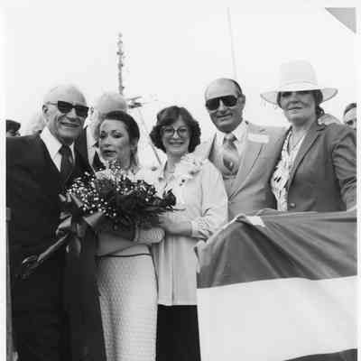 PBI six people at christening of Captain Frank Medina