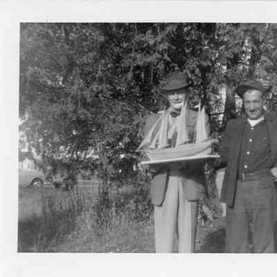 Jim Booth and Norman Keller 1953
