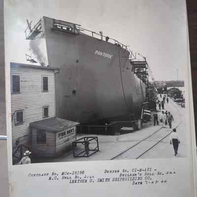 Leathem D. Smith shipbuilding co. Photo album