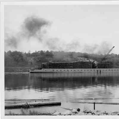 Maitland No.2 with a load of logs