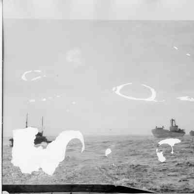 Tug and two freighters