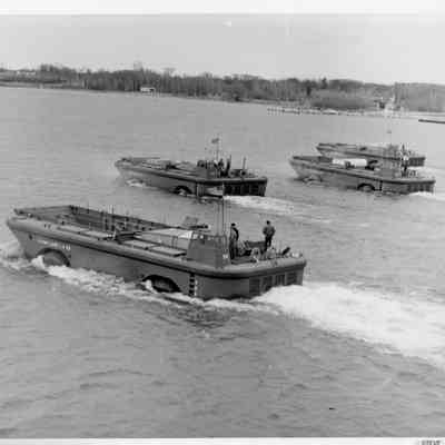 4 US Army LARC including Lx59 and Lx57 1966