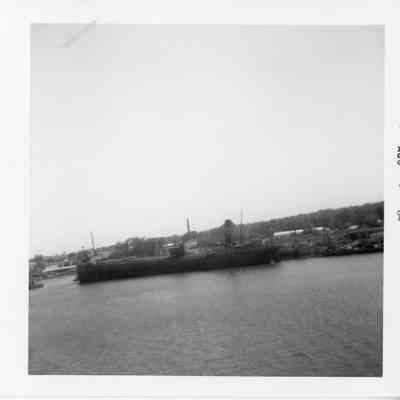 Vessel docked in Bay of Sturgeon Bay 1964