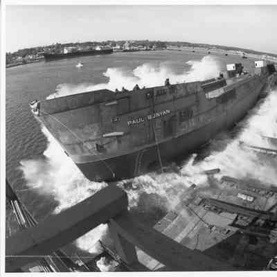 Launching of Paul Bunyan