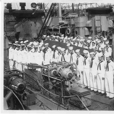 US Navy Sailors on the US PC-1172