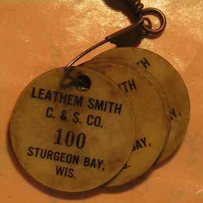 Leathem Smith C. & S. Co. Identification Tag