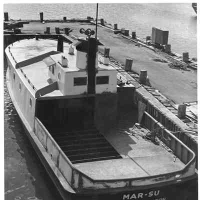 Fishing Tug Mar-Su docked September 16, 1959