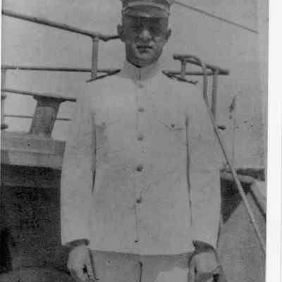 Captain Dan Leander in uniform